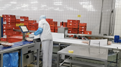 Workplace photo 20 of 40 - Production Worker – poultry processing and packing duties